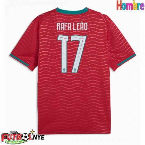 Camiseta Portugal Rafael Leao #17 Primera Equipación Mundial 2026 manga corta